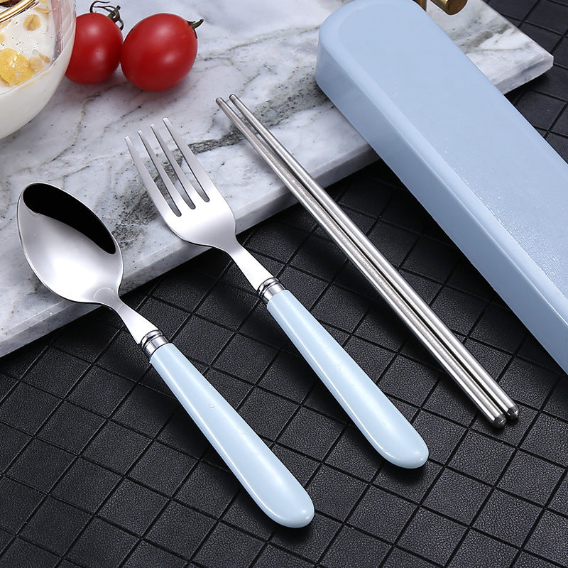 Portable Nordic Tableware Stainless Steel