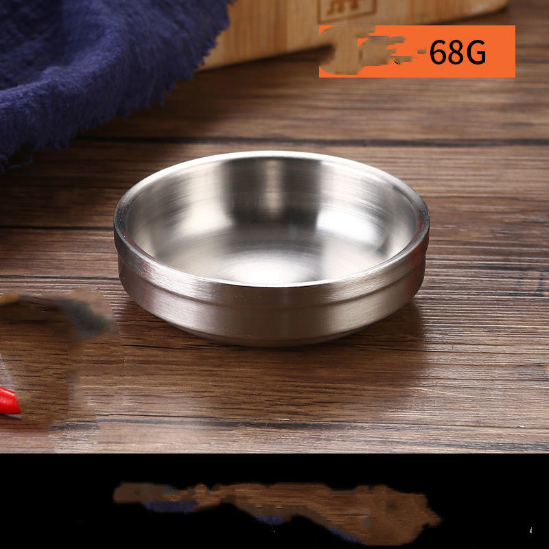Stainless Steel Cold Seasoning Dish Rice Bowl