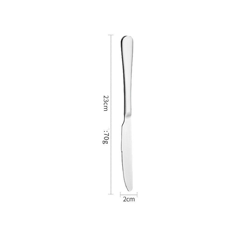 Fashion Stainless Steel Tableware Cutlery Western