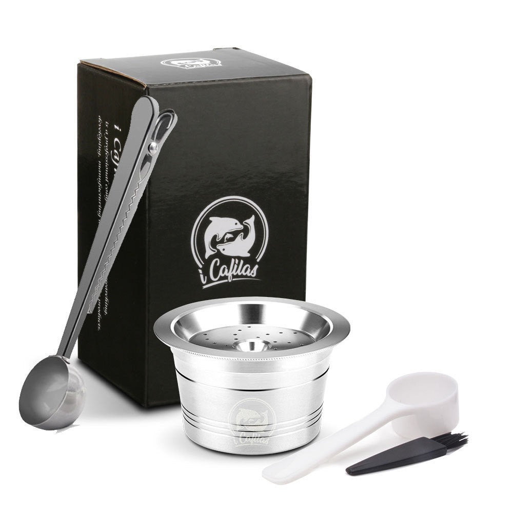 Capsule Machine Stainless Steel Coffee Shell