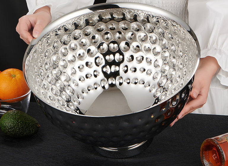Stainless Steel Hammer Point Ice Bucket