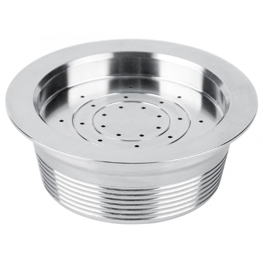 Stainless steel capsule reusable shell