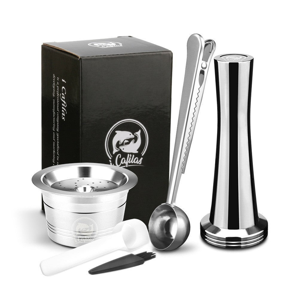 Capsule Machine Stainless Steel Coffee Shell