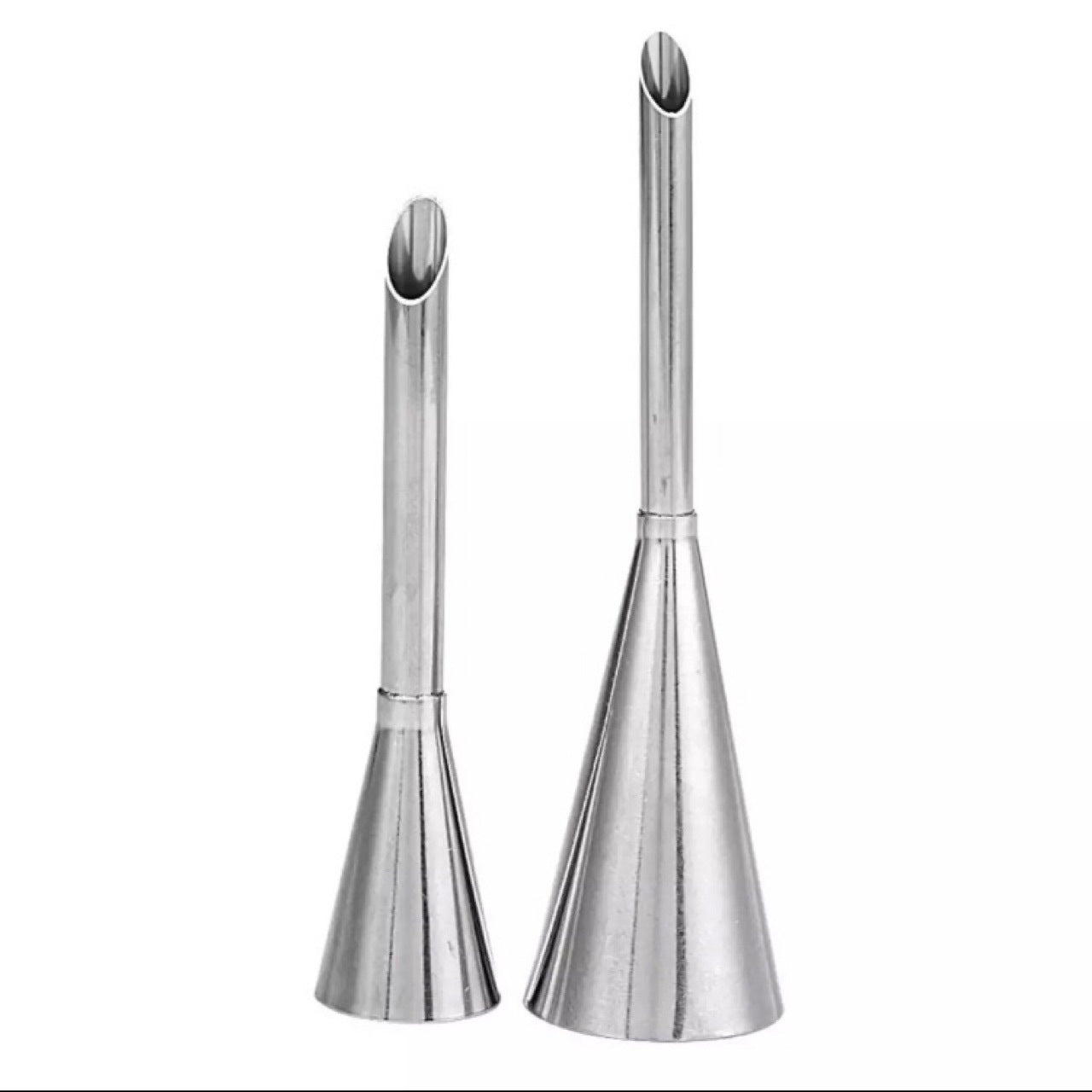 Stainless Steel Puff Cream Squeeze Mouth
