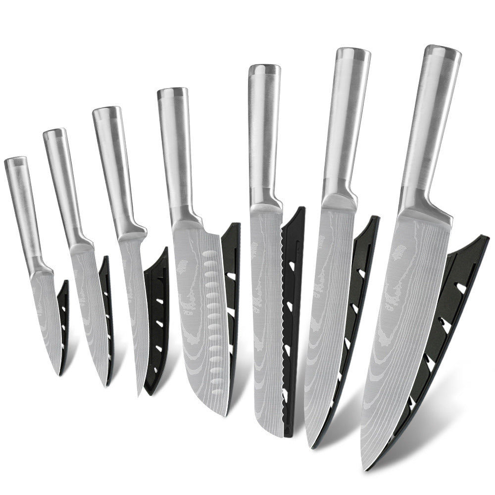 7-piece Stainless Steel Knife Set