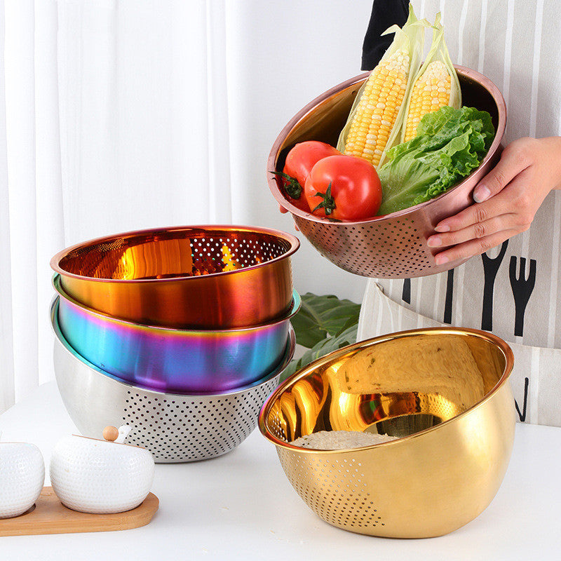 304 Stainless Steel Rice Washing Sieve