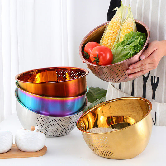 304 Stainless Steel Rice Washing Sieve