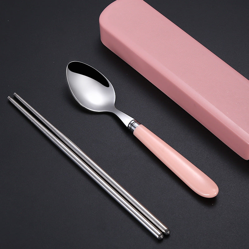 Portable Nordic Tableware Stainless Steel