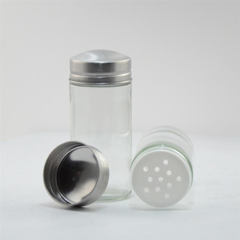 Stainless steel rotating seasoning bottle