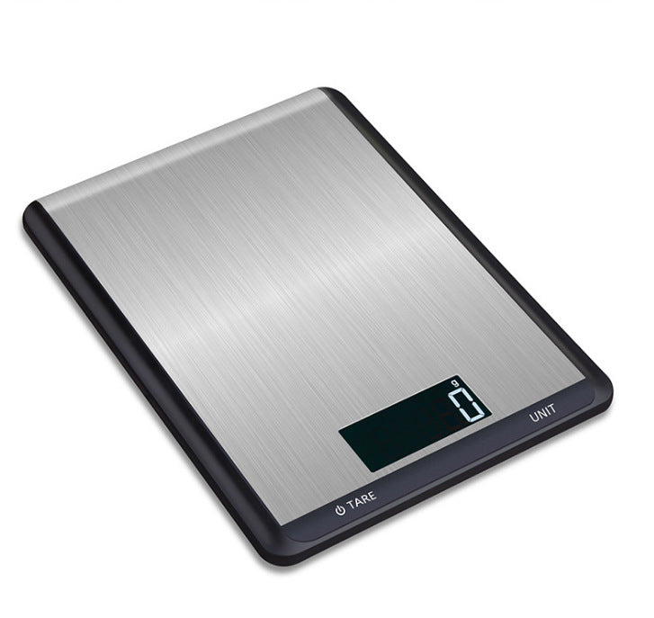 Stainless steel flat electronic platform scale