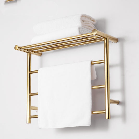 Stainless Steel Golden Electroplating Towel Rack