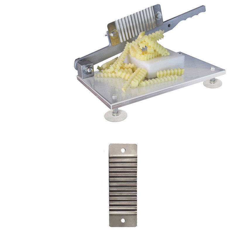 Stainless Steel Corrugated Potato Chip Slicer