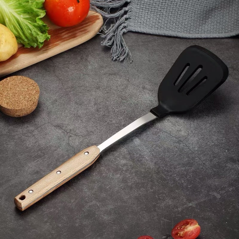 Stainless Steel Long Handle Silica Gel Shovel