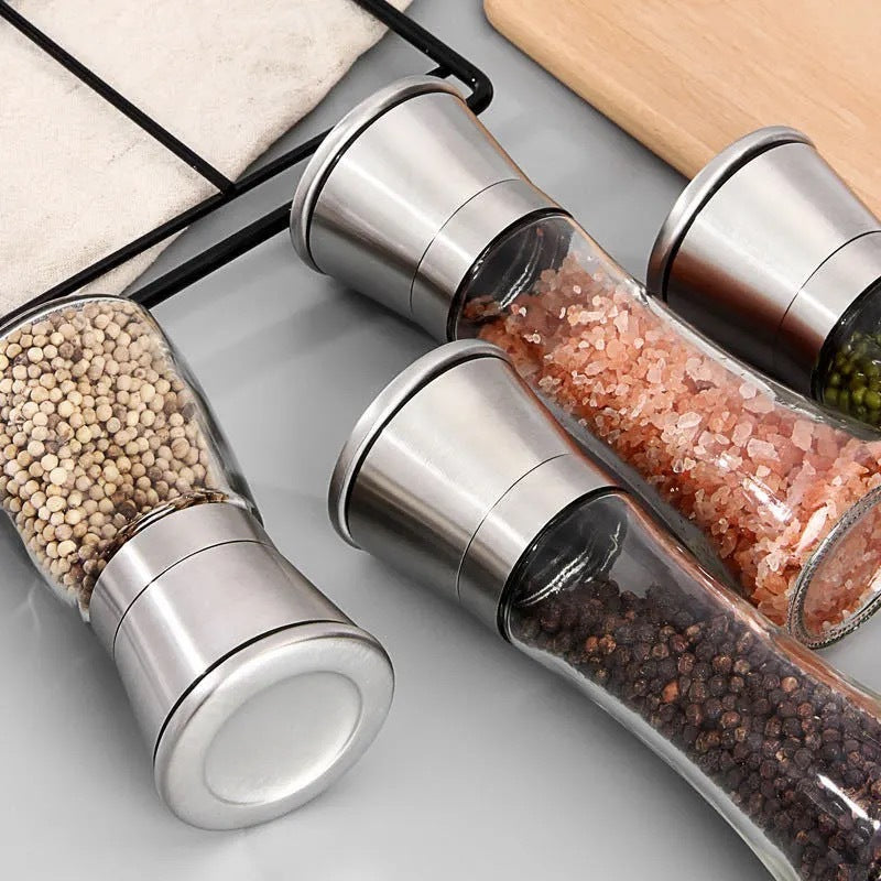 Stainless Steel Pepper Grinder Glass Manual
